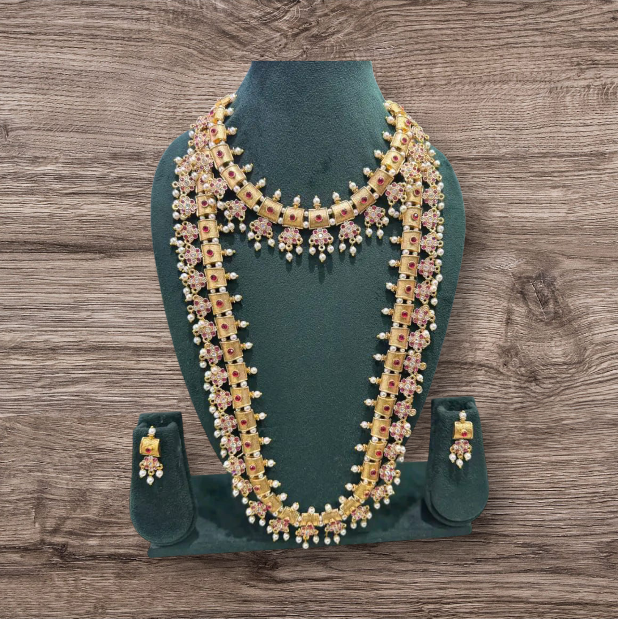 Traditional Gold Plated Jewelry Set