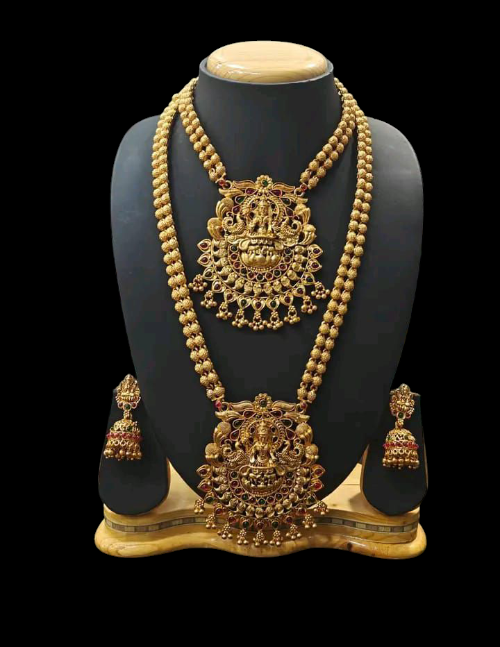 Traditional Temple Jewelry Set