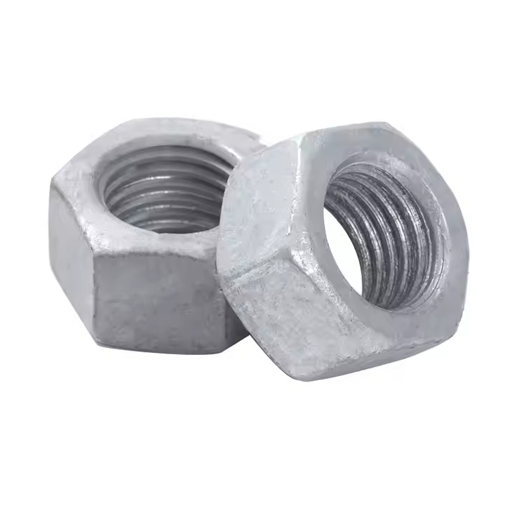 Hot-Dip Galvanized Nuts