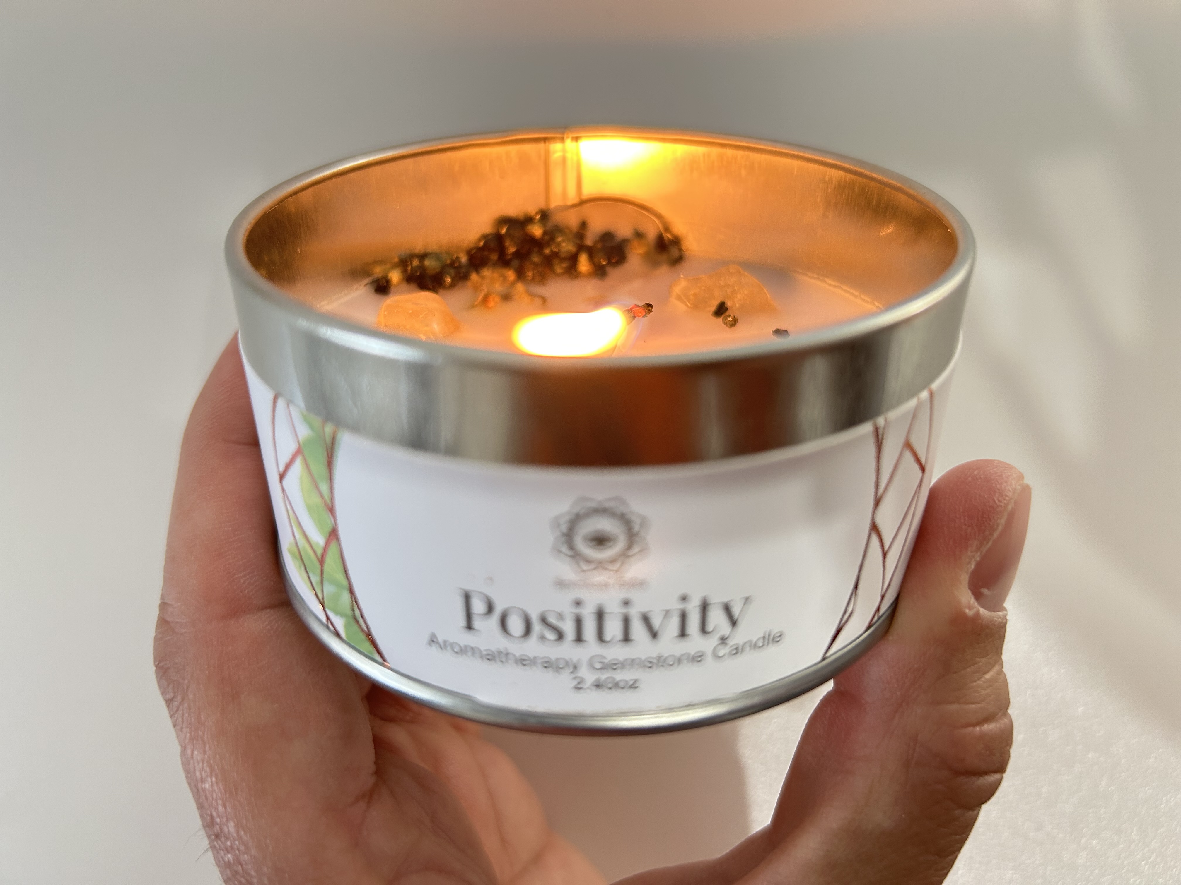 Vela Positivity con Cristales