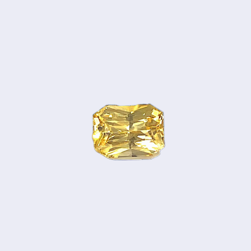 4.09 Carat Natural Yellow Sapphire