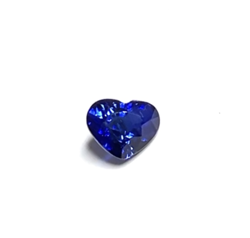 Heart Shape Blue Sapphire 1.59 Carats