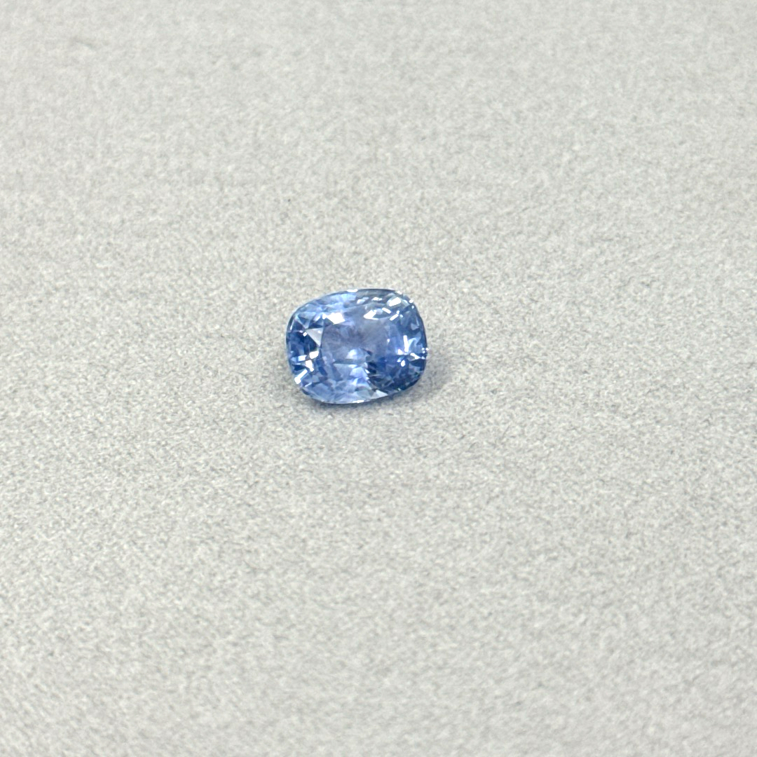 3.50 Carat Unheated Pastel Blue Sapphire