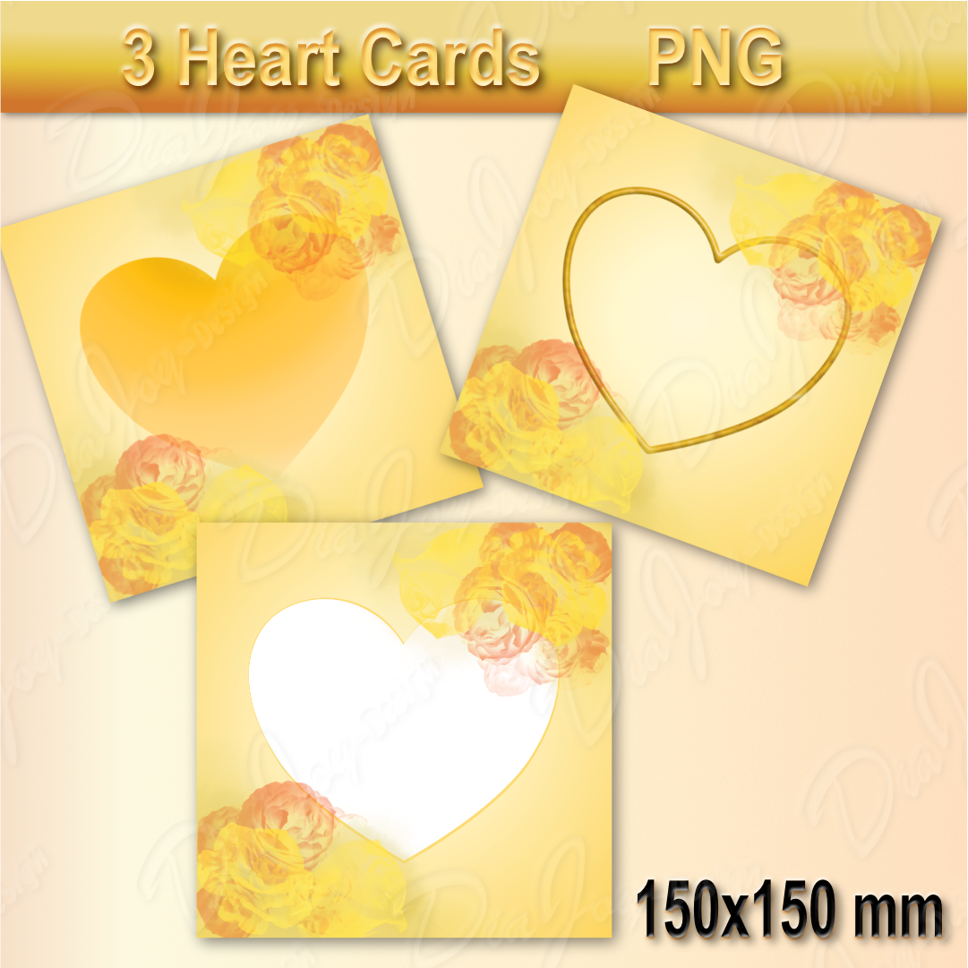 Heart Design Greeting Cards