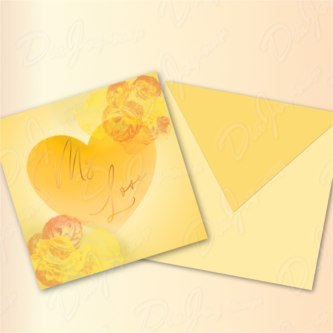 Heart Design Greeting Cards