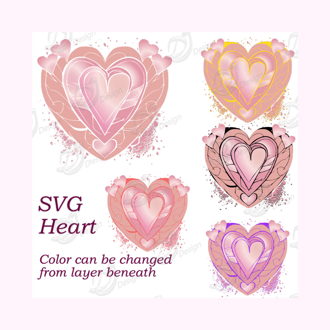 SVG Heart design