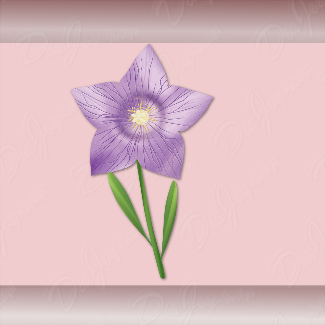 Bellflower Clipart Set