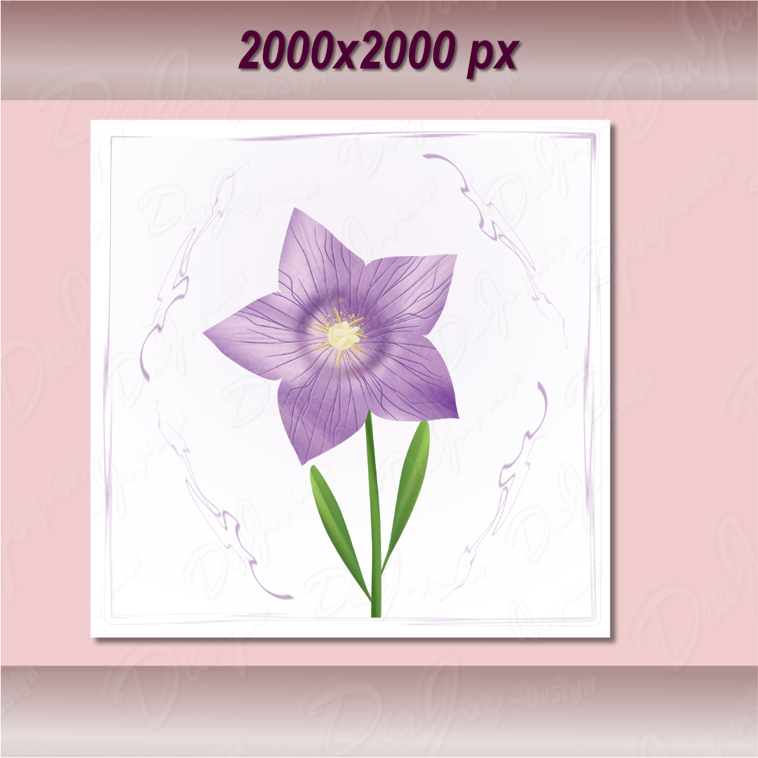 Bellflower Clipart Set