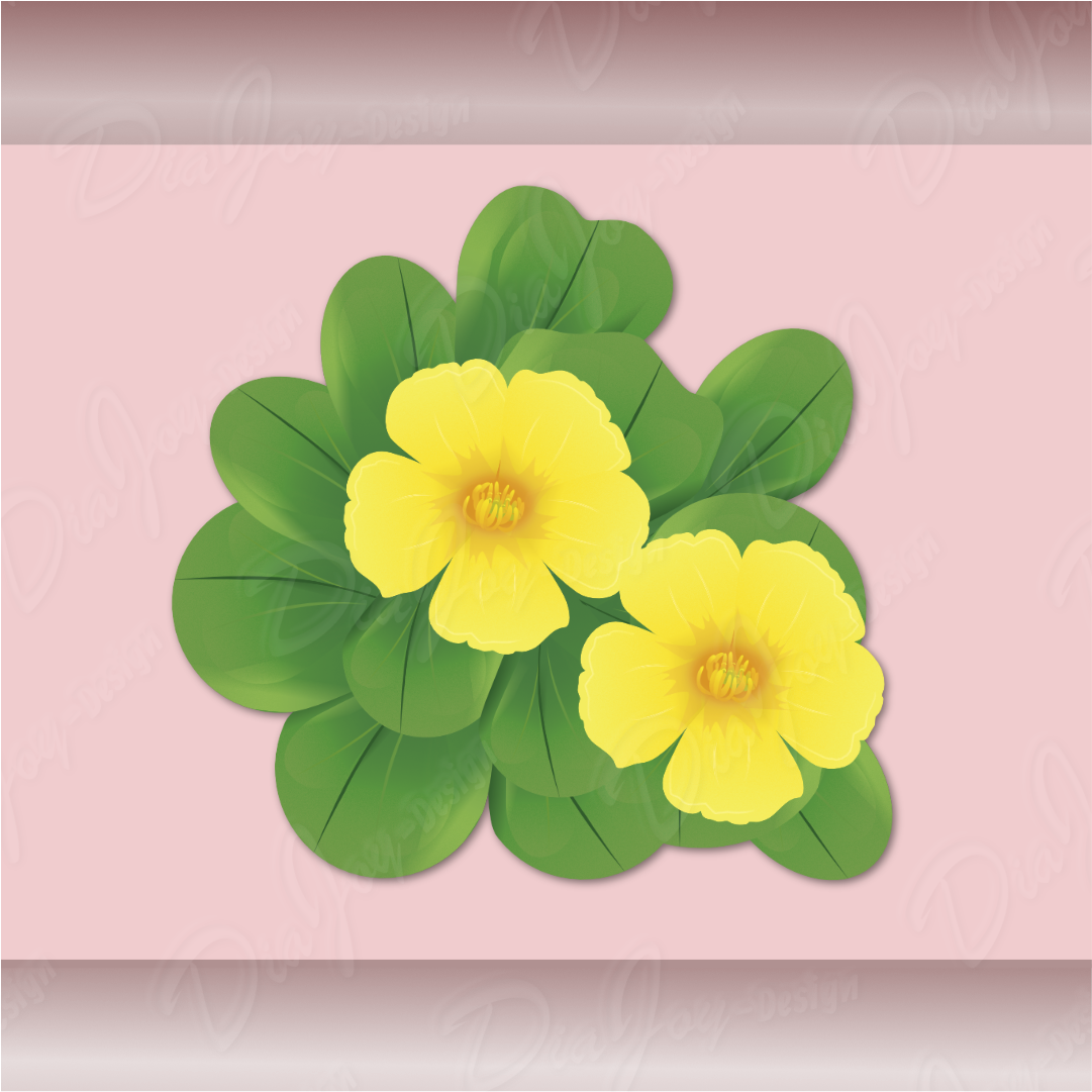 Buttercup Clipart Set