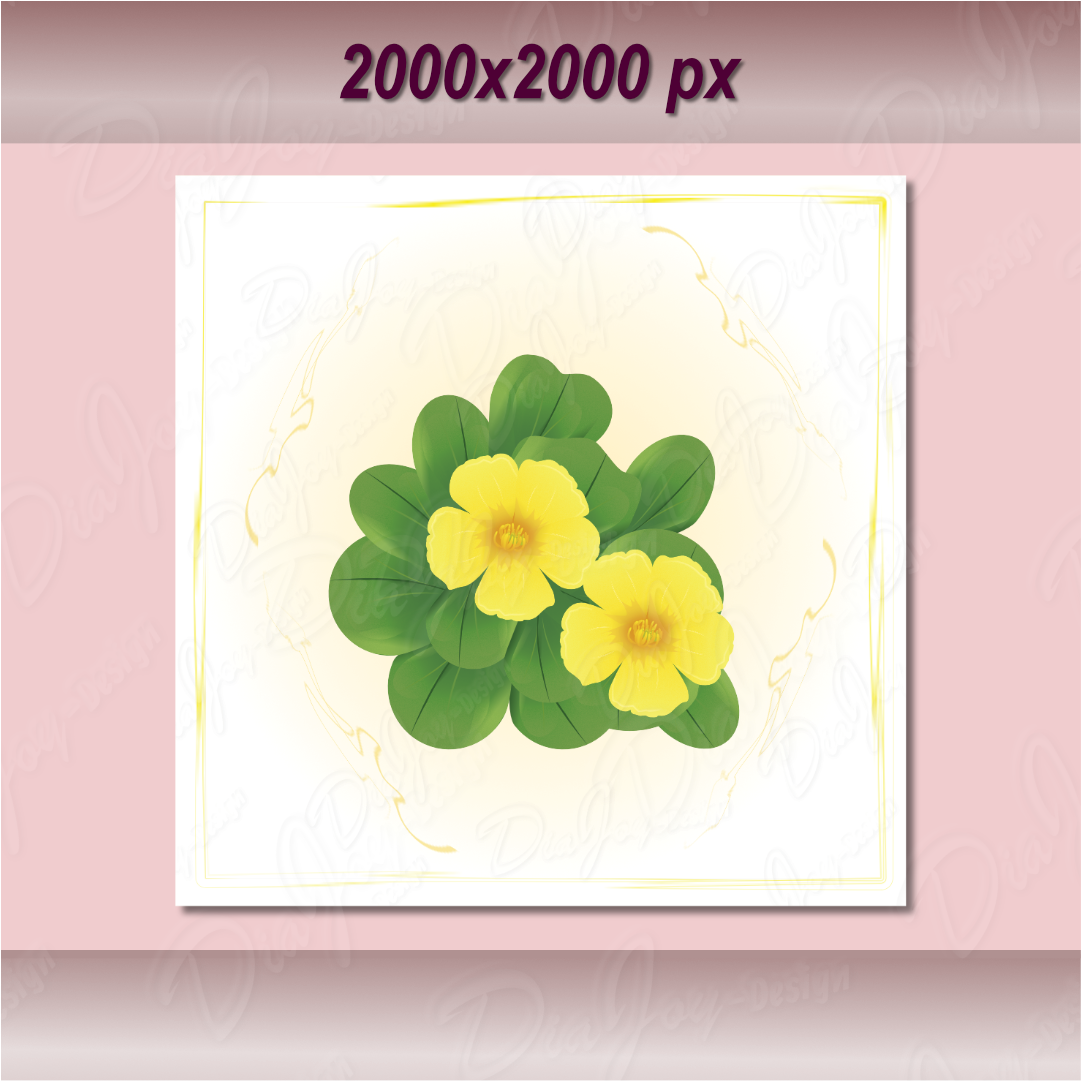 Buttercup Clipart Set