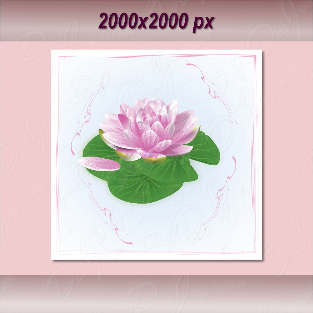 Water Lily Clipart Set