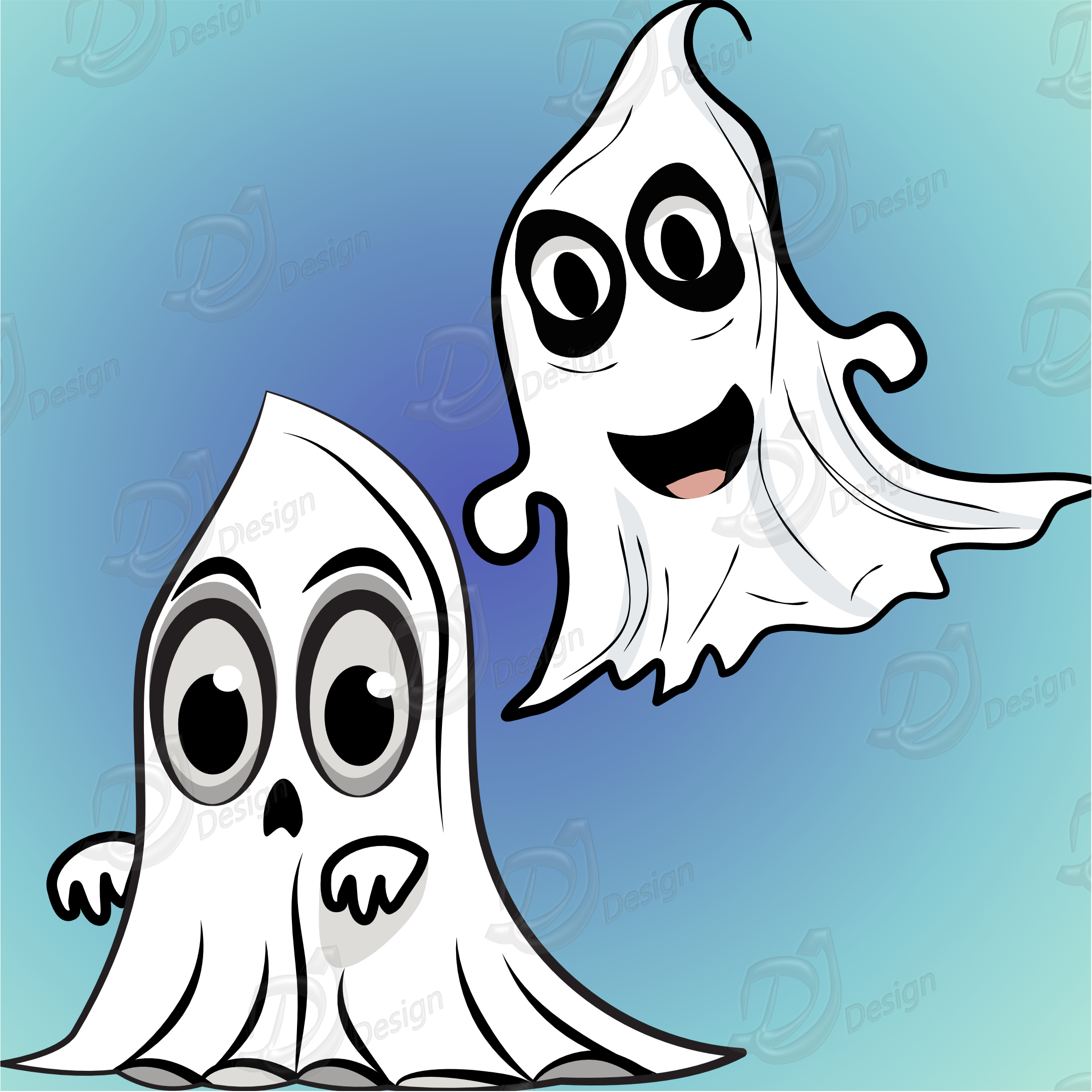 Ghost Clipart Collection