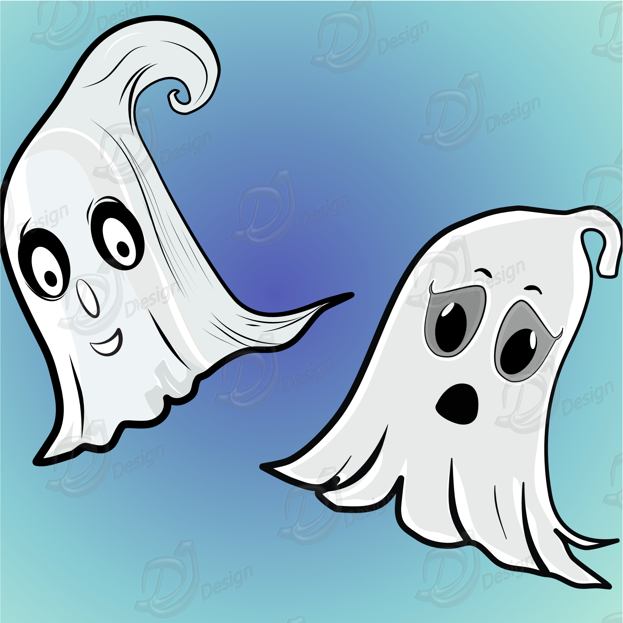Ghost Clipart Collection