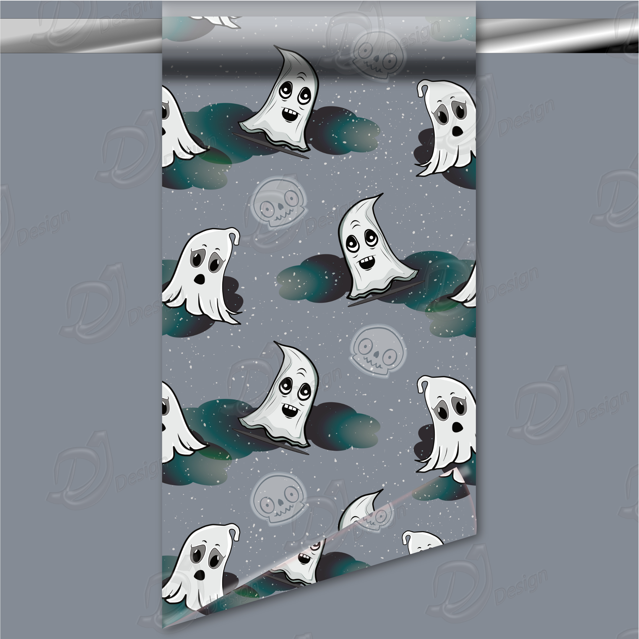 Ghost Pattern PNG Pack