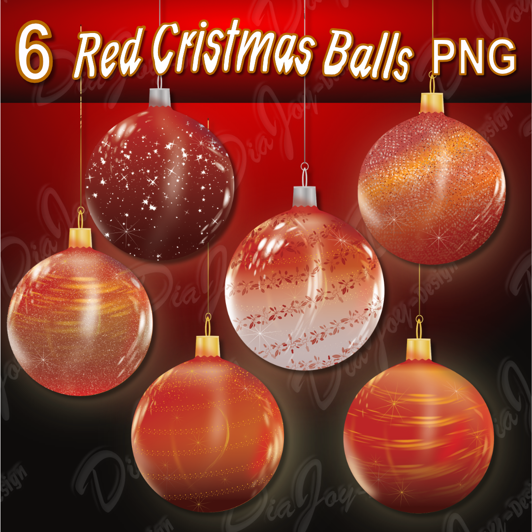 Red Christmas Balls