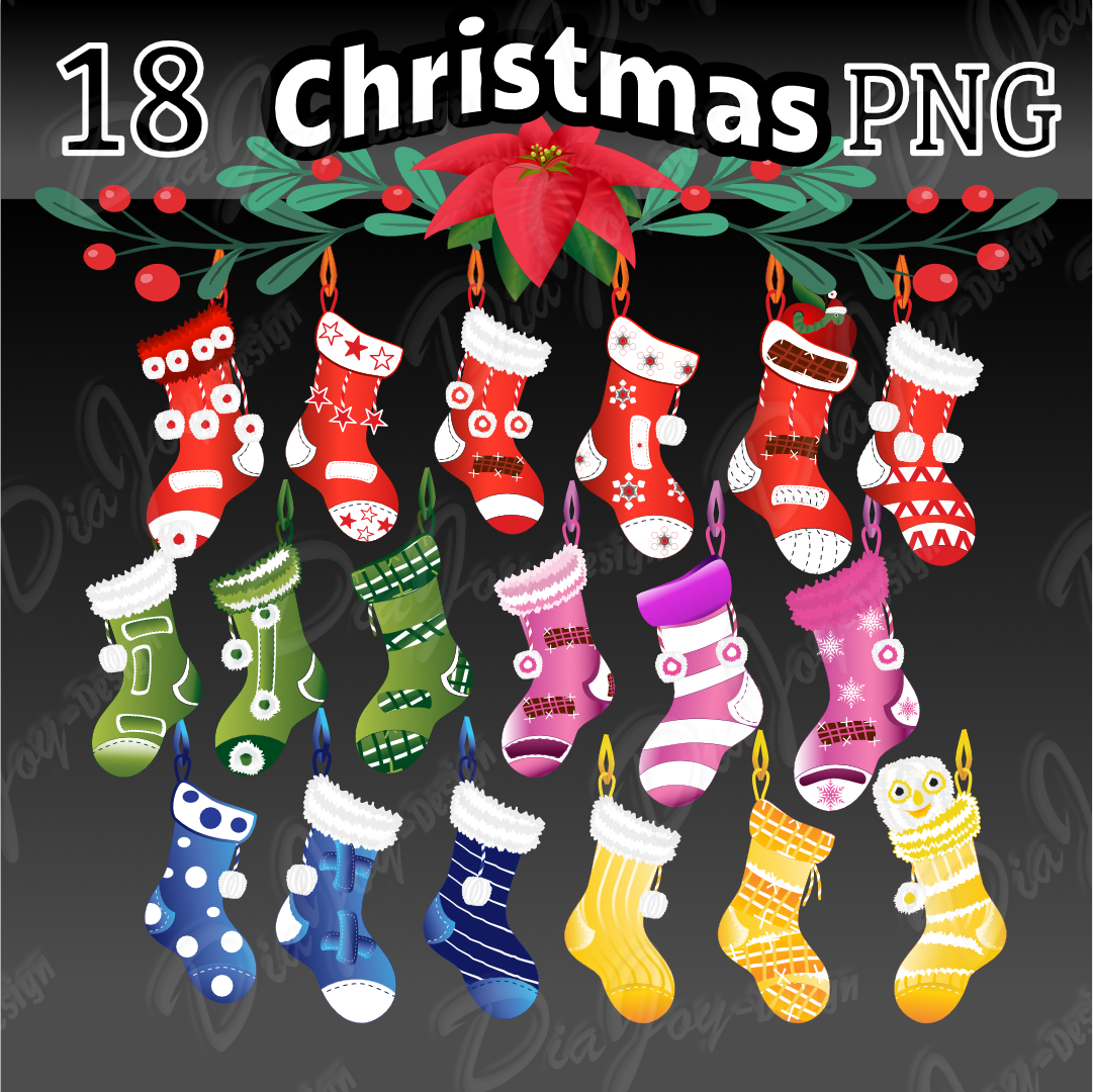 Christmas Stockings PNG