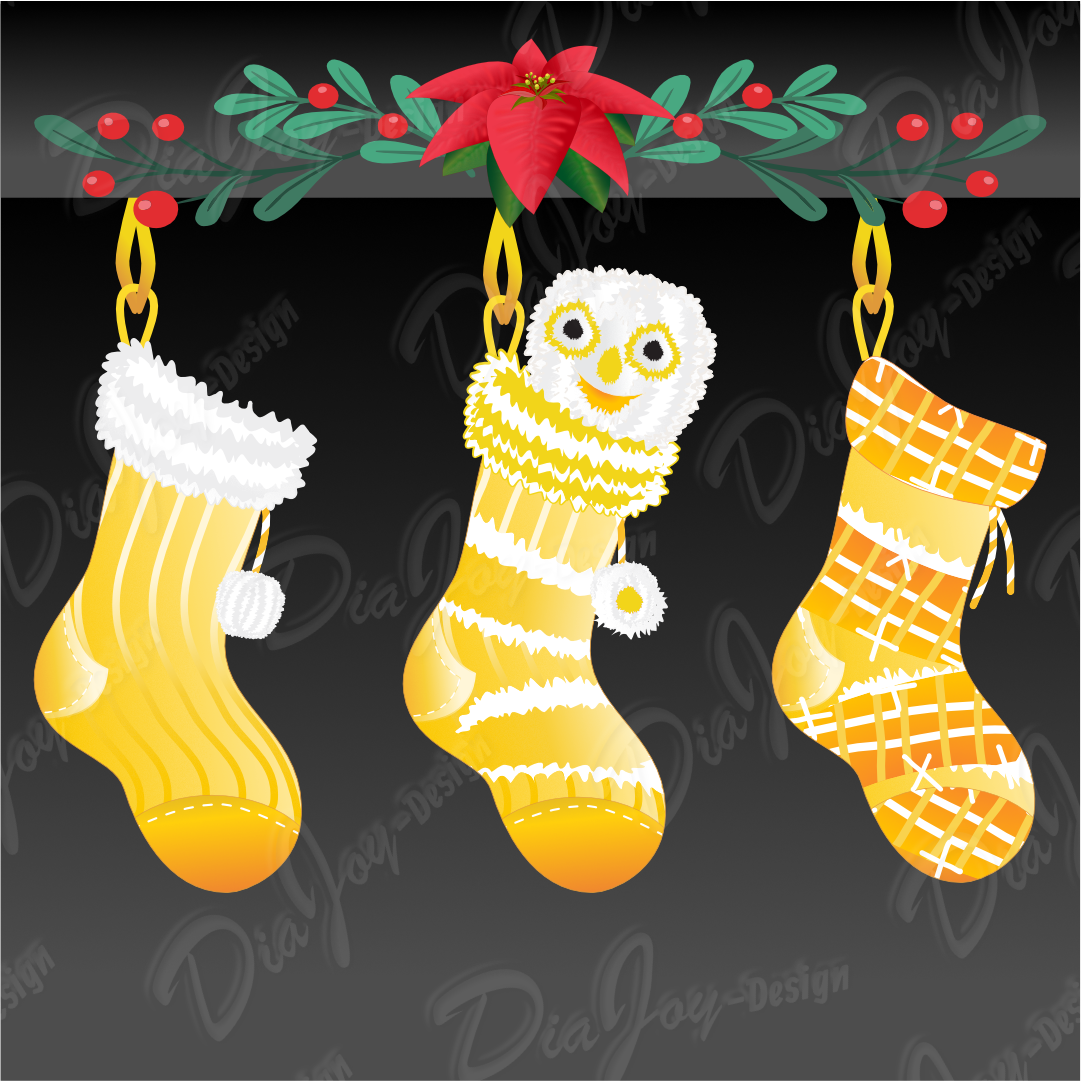 Christmas Stockings PNG