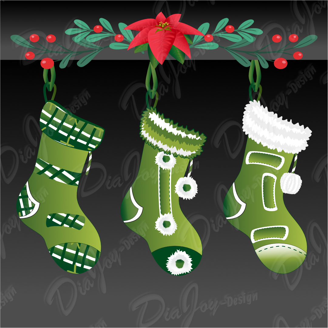 Christmas Stockings PNG