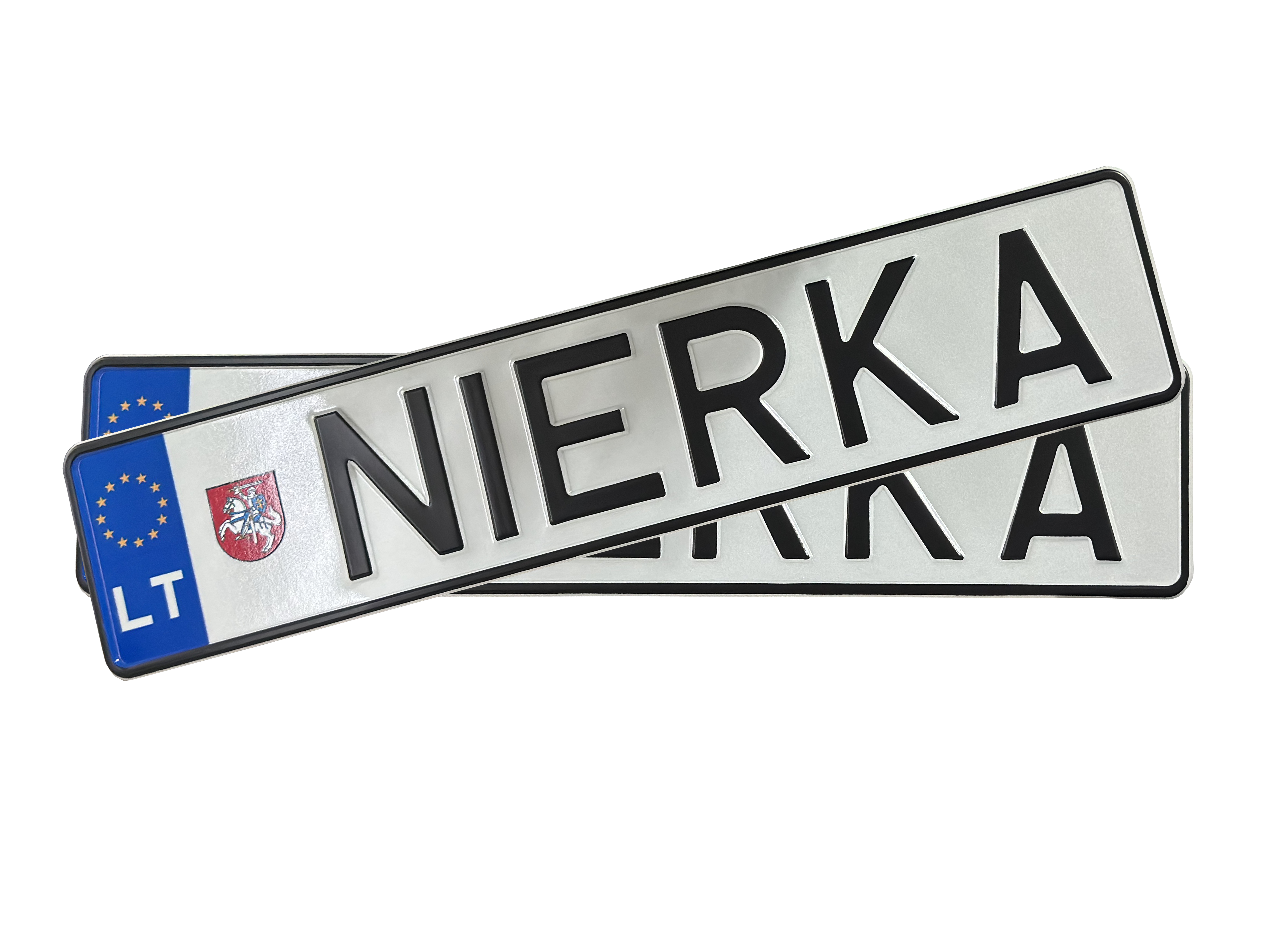 LIETUVIŠKOS. Numerių lentelės