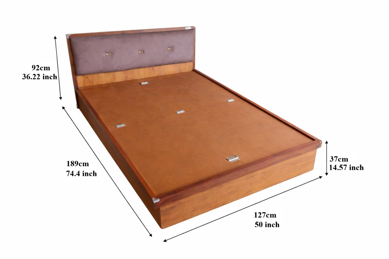 SINGLE BED WITH STORAGE