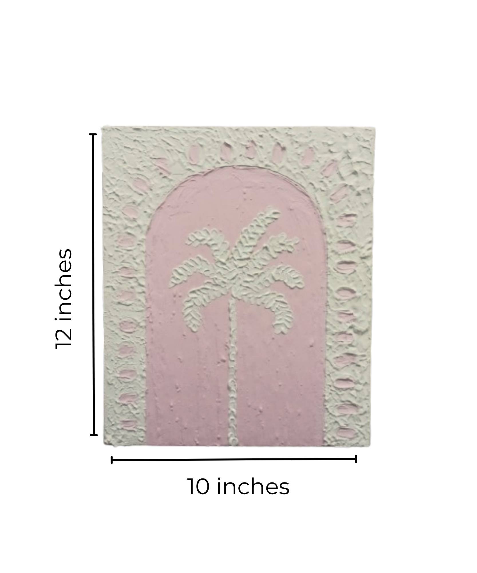 Blush Palm Arch