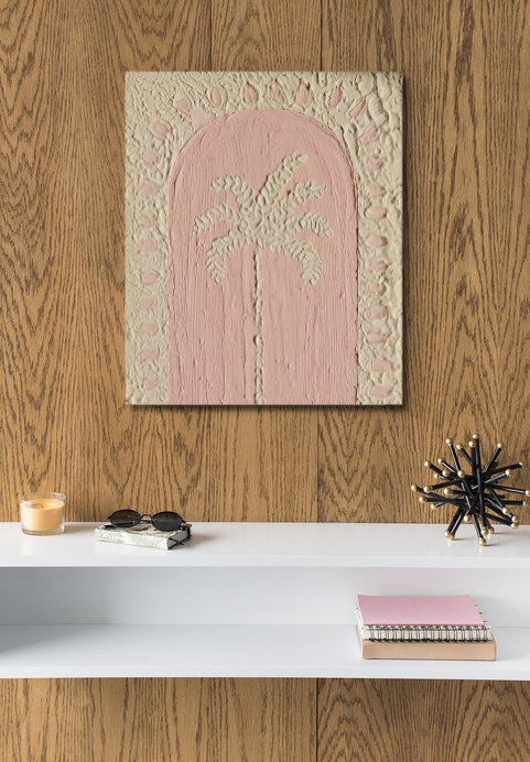 Blush Palm Arch