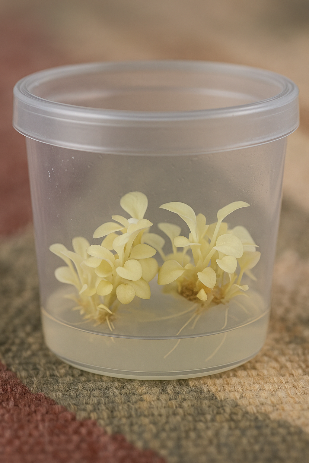 White Rose Anubias Tissue Culture Aquatic Plant - Extremely Rare