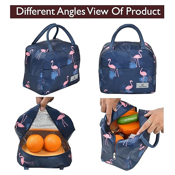 Insulated Polyester Travel Lunch Bag For Office, College & School