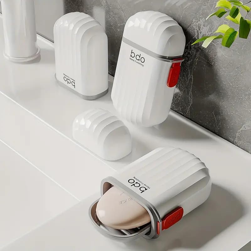 Leakproof Travel Soap Box Case with Lid