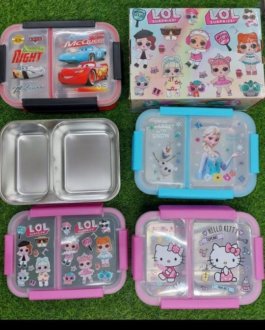 2 Partition Leakproof Insulated Kids Lunch box