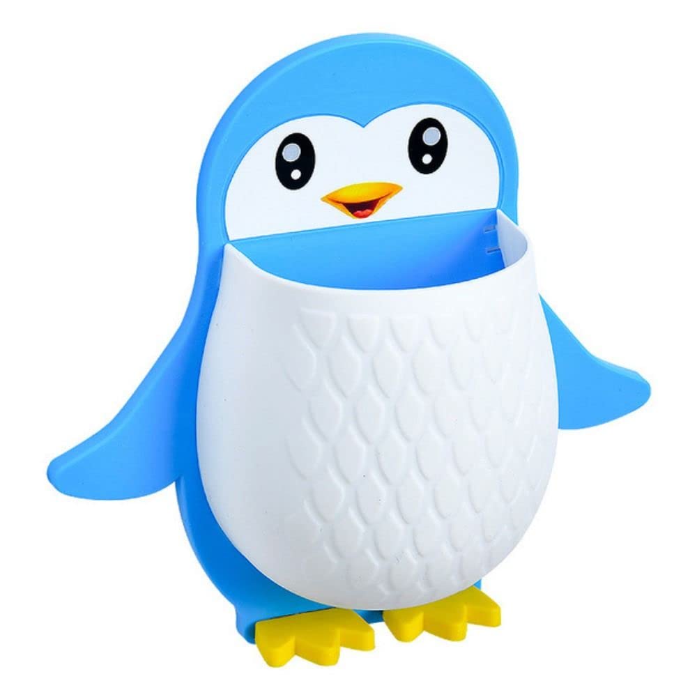 Wall Mounted Penguin Multipurpose Use Stand (Blue colour)
