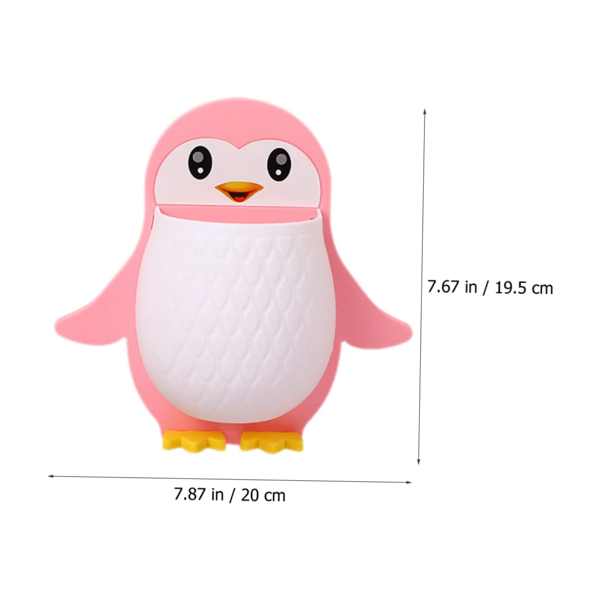 New Penguin Design Wall Mounted Multi Use Stand (Pink)