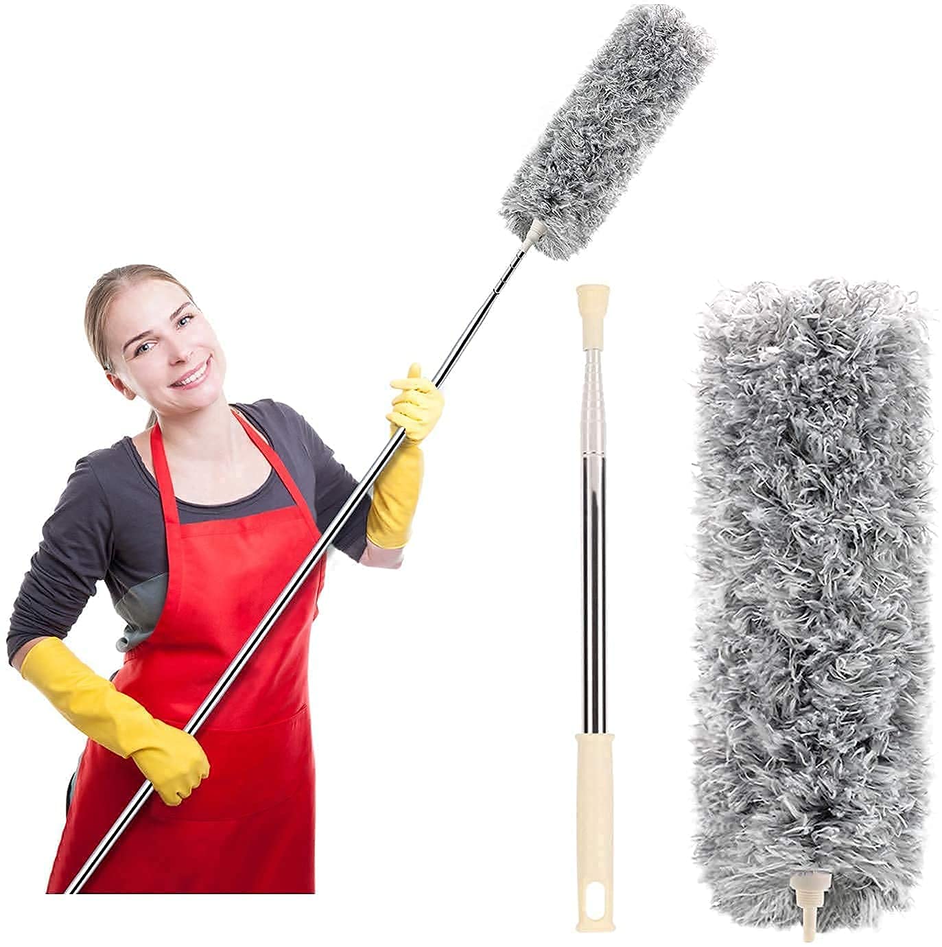 Microfiber Feather Fan cleaning duster