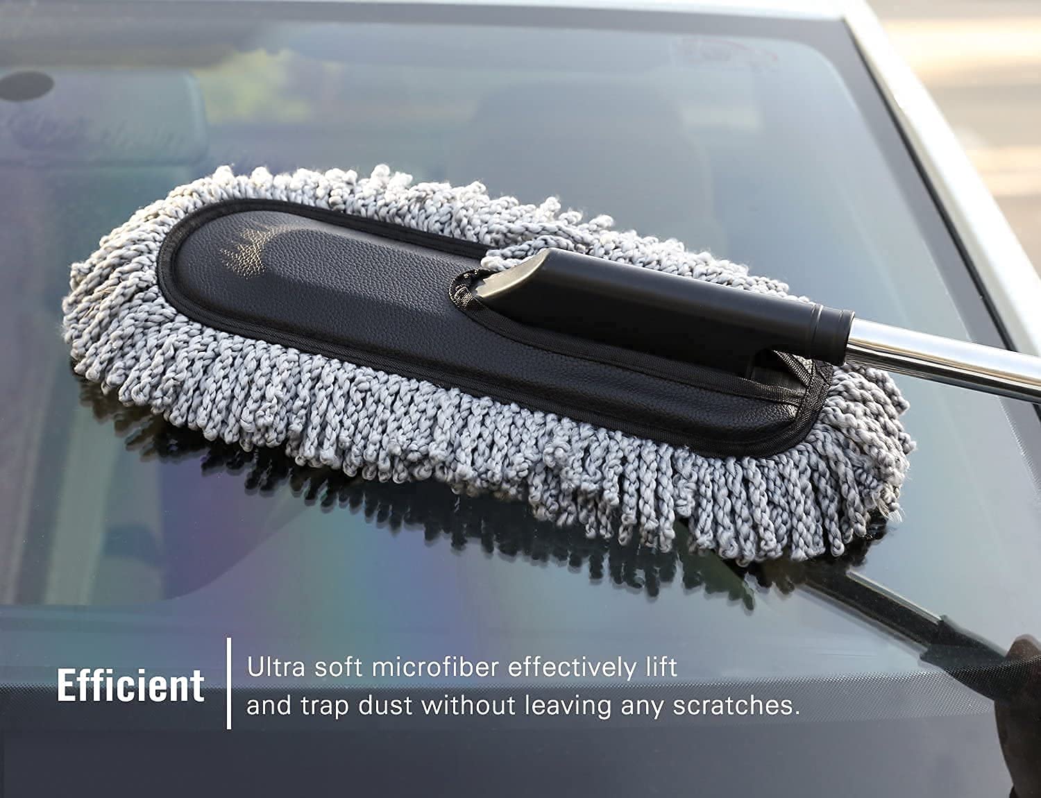 Microfiber Car duster with long handle