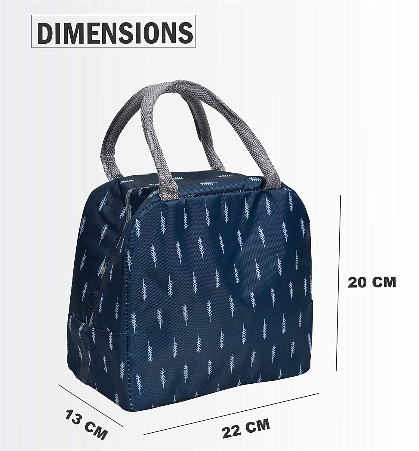 Insulated Polyester Travel Lunch Bag For Office, College & School