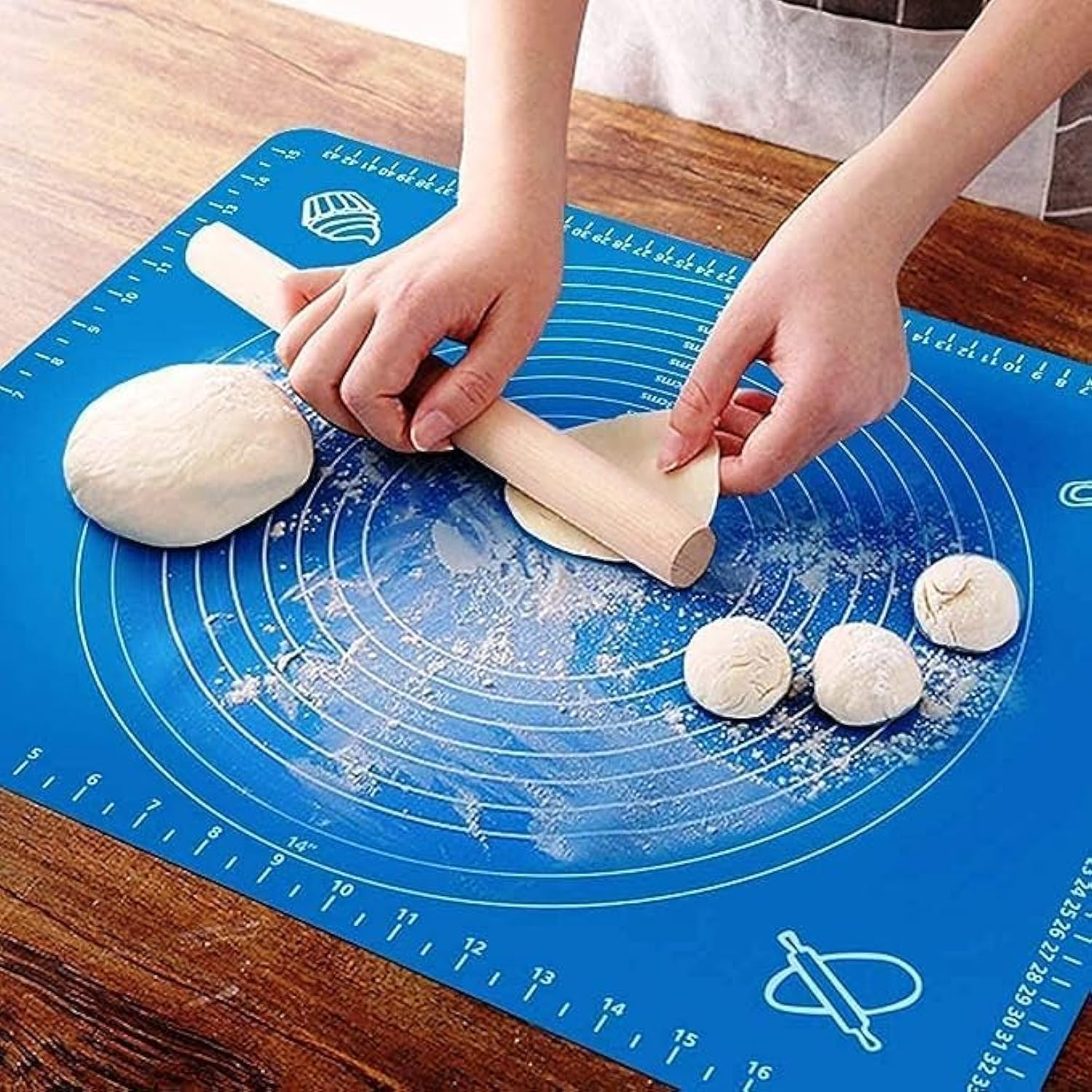 Silicone Baking Mat Roti mat Silicone Chapati Atta Kneading Mat Non-Stick