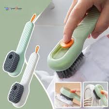 Multifunctional Shoe Brush with Liquid Soap Dispenser