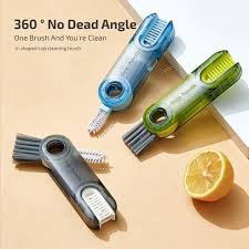 Multifunctional 3 in 1 Bottle Cap Cleaning Brush
