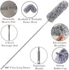 Microfiber Feather Fan cleaning duster