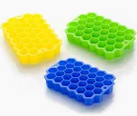 Diamond Ice Tray Silicone Ice Cube Maker For Chilled Juice (set of 2 tray)