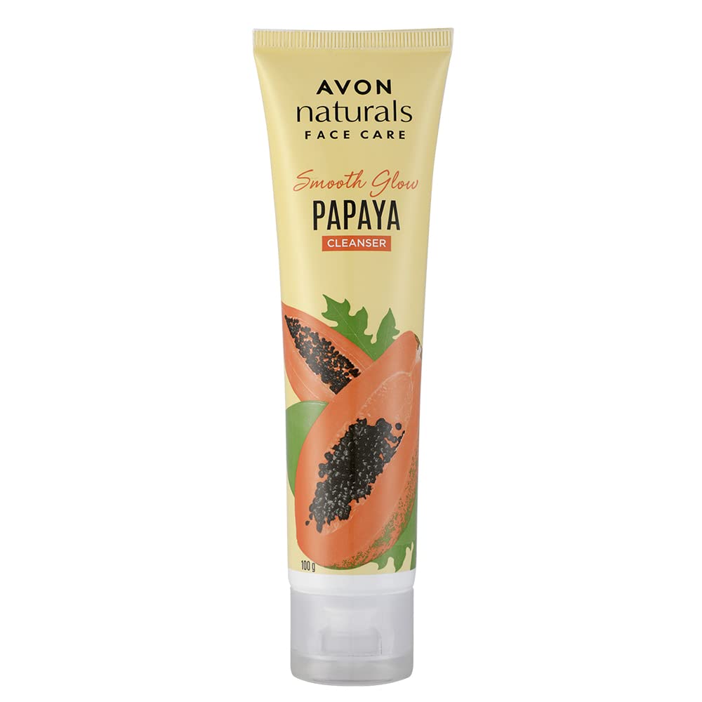 Avon Naturals Face Care Smooth Glow Papaya Cleanser