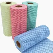 Washable and Reusable 2 Ply Kitchen Printed Tissue/Towel Rolls (set of 2 rolls)
