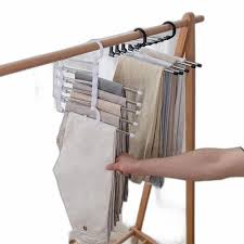 Multilayer 5 in 1  Foldable Hangers for Clothes Hanging