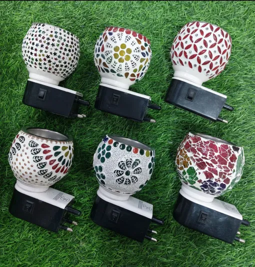 Electrical Kapoor Dani with camphor diffuser (Random design)