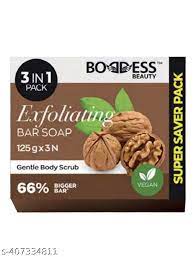 Boddess Beauty Exfoliating Bathing Soap Set of 6