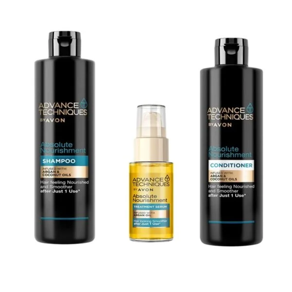 Avon Advance Techniques Absolute Nourishment Hair Care Set