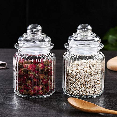 Spice Jar glass airtight container (250 ml each) set of 3