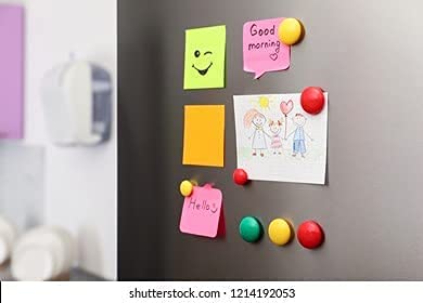 Set of 10 Magnet Buttons for Fridge, Magnetic White-Boards, Office Boards, Presentation Supplies, Notice Board