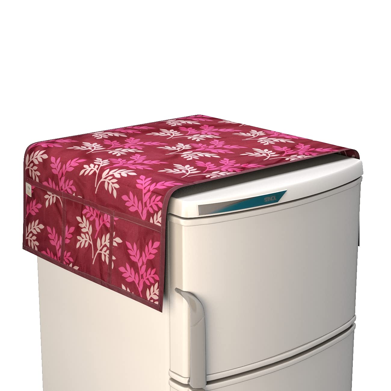 Fridge cover with 6 pockets