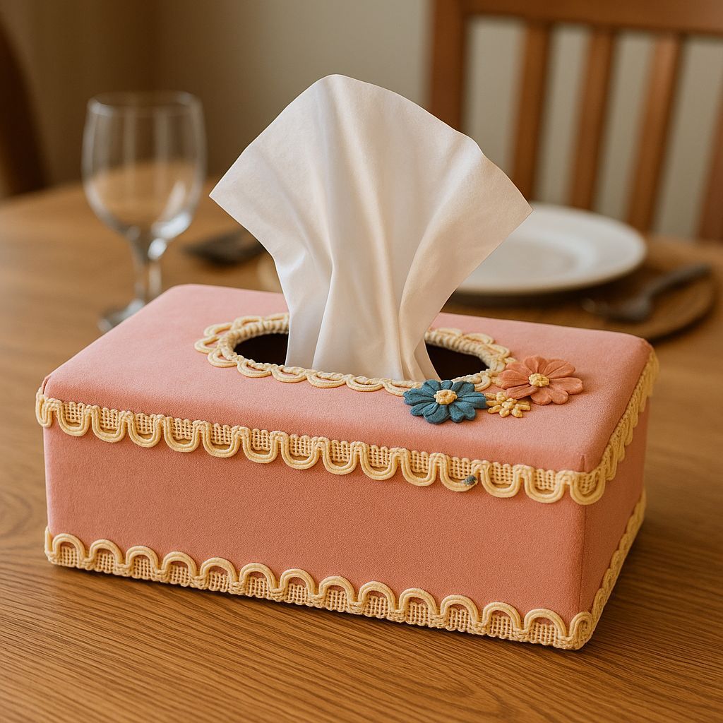 Imported Tissue Holder Box